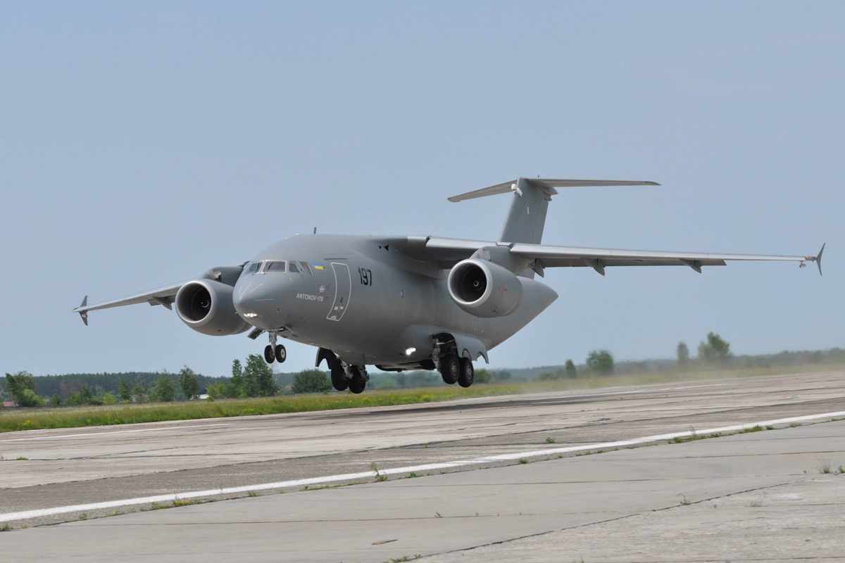 O AN-178 foi desenvolvido em pouco mais de três anos (foto - Antonov)