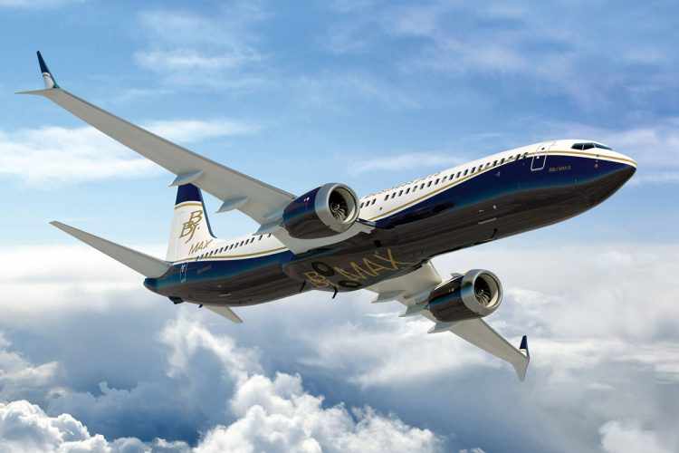 O novo 737 da BBJ tem alcance de 11.700 km (Foto - Boeing)