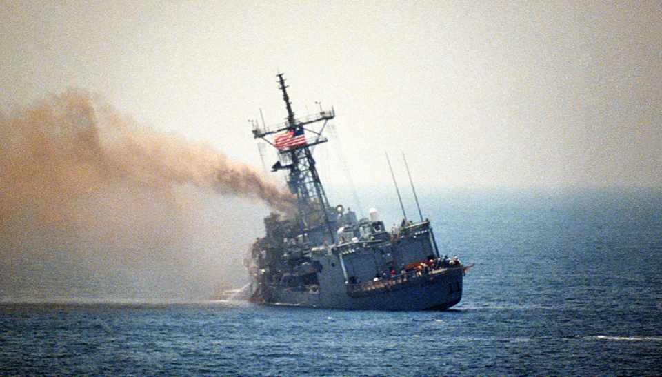 The attack on USS Stark killed 37 US sailors