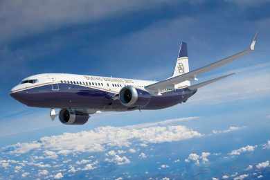 Boeing lança nova versão executiva do 737