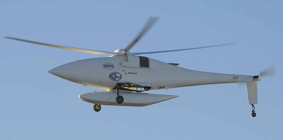 A Boeing já desenvolveu um drone-helicóptero, o A160 Hummingbird (Foto - Boeing)