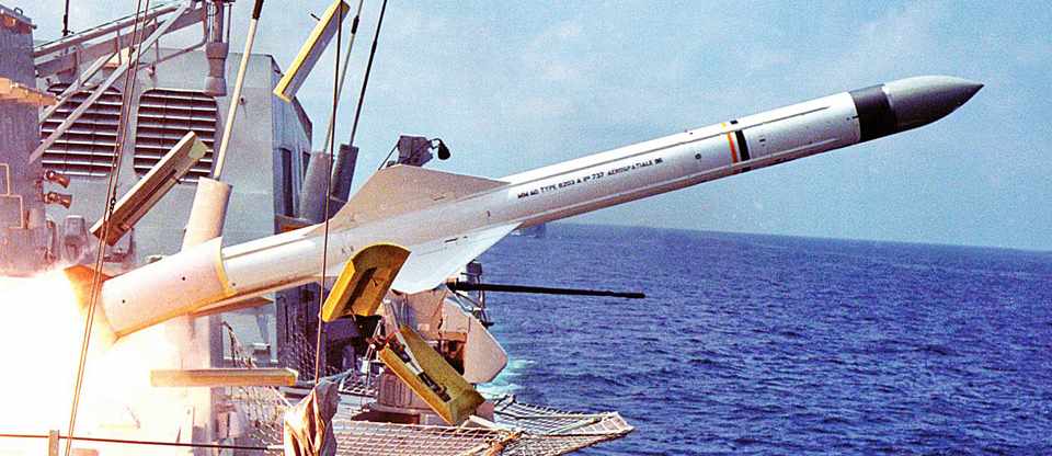 Brasilien har mere erfaring med SM.39, Exocet-missilet lanceret fra skibe (Foto - MBDA)