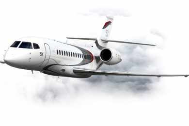 O Falcon 5X deve chegar ao mercado em 2017. Cada aeronave vai custar US$ 45 milhões (Foto - Dassault)