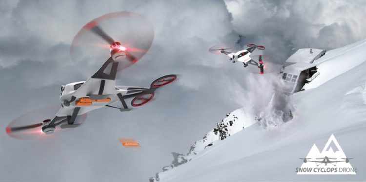 O Snow Cyclops detecta áreas onde podem ocorrer avalanches