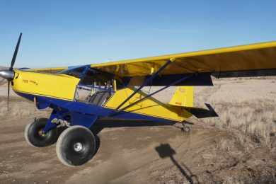 O Super Stol mede 6,05 metros de comprimento e conta com 9,17 m de envergadura de asas (Foto - Wild West Aircraft)