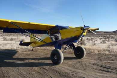 O modelo "top linha" tem propulsor Rotax, mas é possível equipar o avião com motor de Fusca (Foto - Wild West Aircraft)