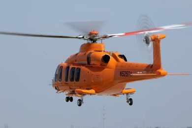 O aparelho, segundo dados preliminares, deverá atingir a velocidade máxima de 290 km/h (Foto - Bell Helicopter)