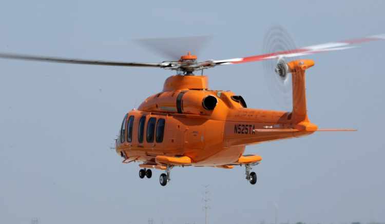 O aparelho, segundo dados preliminares, deverá atingir a velocidade máxima de 290 km/h (Foto - Bell Helicopter)