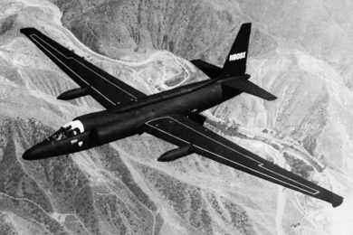 o primeiro protótipo do U-2 voou em 1 de agosto de 1955 (Foto - USAF)