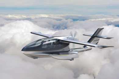 O Horizon X2 poderá alcançar a velocidade máxima de 320 km/h (Imagem - Horizon Aircraft)
