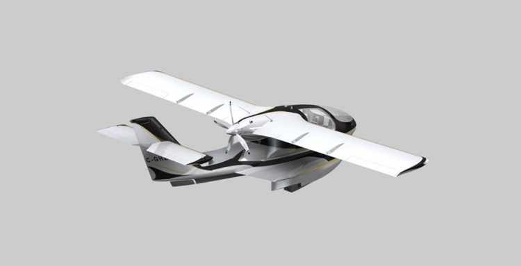 O veículo será equipado com um hélice tratora, atrás da aeronave (Imagem - Horizon Aircraft)