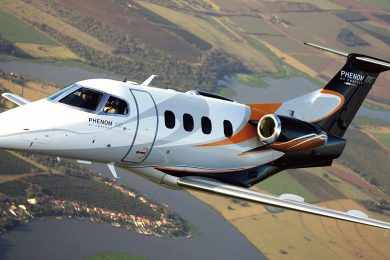 O setor de aviação geral analisado pela ABAG cresceu 3% em 2014. O mesmo ritmo, porém, não deve se repetir neste ano (Foto - Embraer)