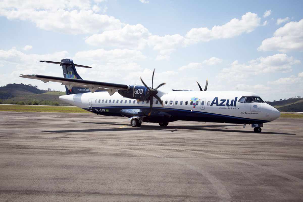 ATR 72-600 da Azul (Foto - Azul)