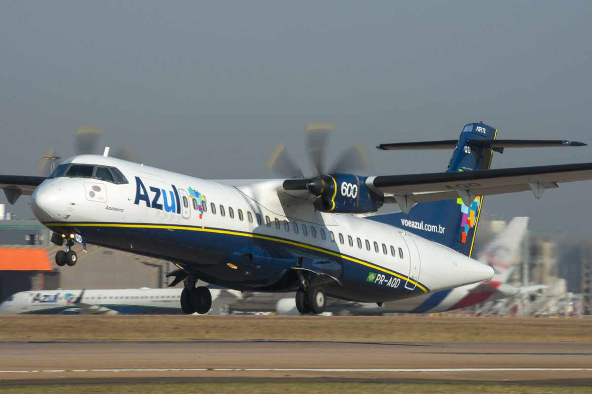ATR 72-600 da Azul (Foto - Azul)