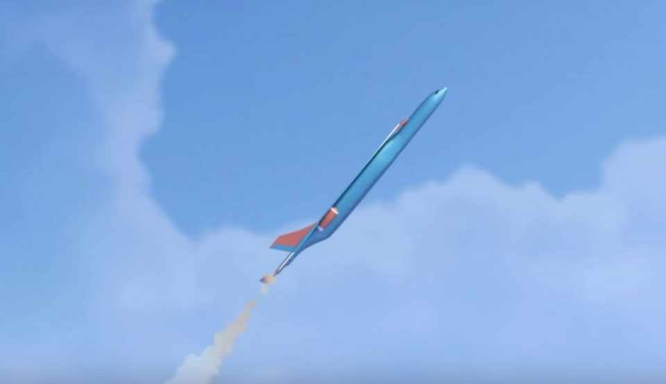 Os foguetes servem para a fase de aceleração até a altitude de 35 mil metros de altitude (Imagem - PatentYogi)