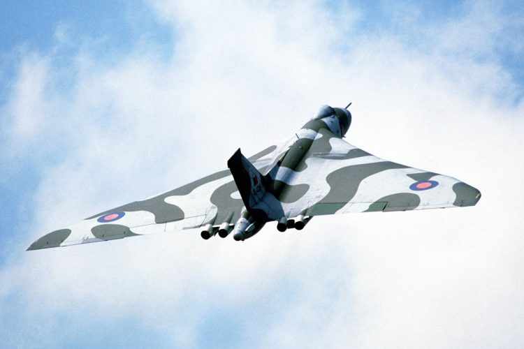 O Avro Vulcan foi o principal bombardeiro da RAF entre 1955 até 1984 (RAF)