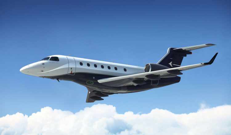 O Legacy 500 pode voar a velocidade máxima de até 1.016 km/h (Foto - Embraer)