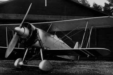 O biplano Svenska Aero Jakfalken foi o primeiro avião militar fabricado na Suécia (Domínio público)