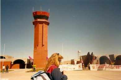 Torre de controle aéreo no antigo aeroporto de Arequipa (Foto - Tite Simões)