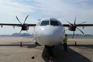 A Flyways possui apenas duas aeronaves em sua frota, ambos ATR 72 (Flyways)