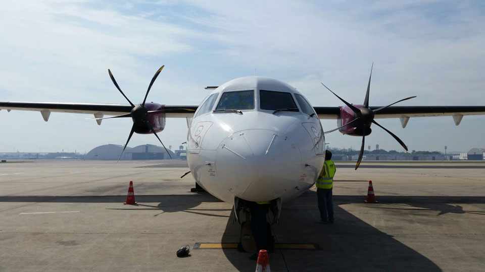 A Flyways possui apenas duas aeronaves em sua frota, ambos ATR 72 (Flyways)