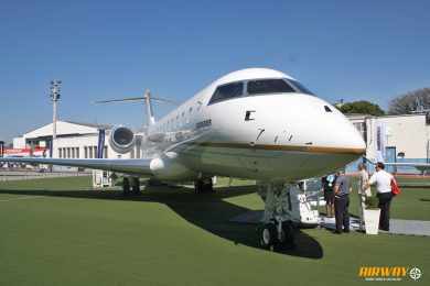 O Global 600 é avaliado em cerca de US$ 60,5 milhões (Foto - Ricardo Meier/Airway)