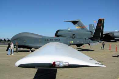 O Global Hawk, um dos mais famosos aviões não-tripulados