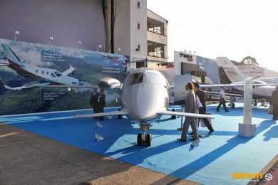 A aeronave é fornecida no Brasil pela Algar Aviation e custa cerca de US$ 1,9 milhão (Foto - Ricardo Meier)