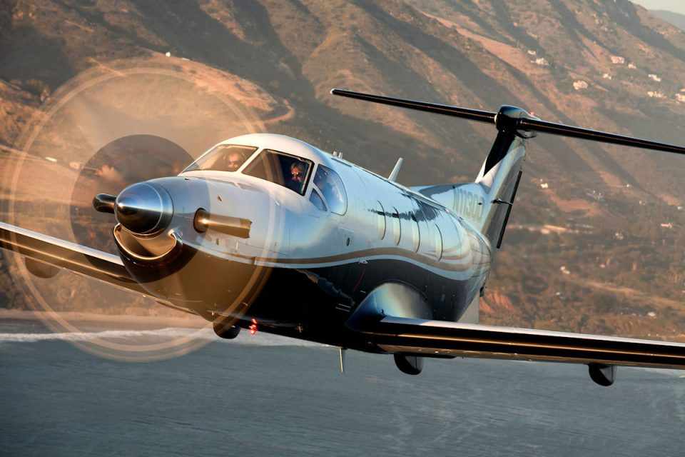 Turbo-hélice executivo, a nova geração do Pilatus PC-12 tem equipamentos mais avançados e performance melhorada (Foto - Pilatus)