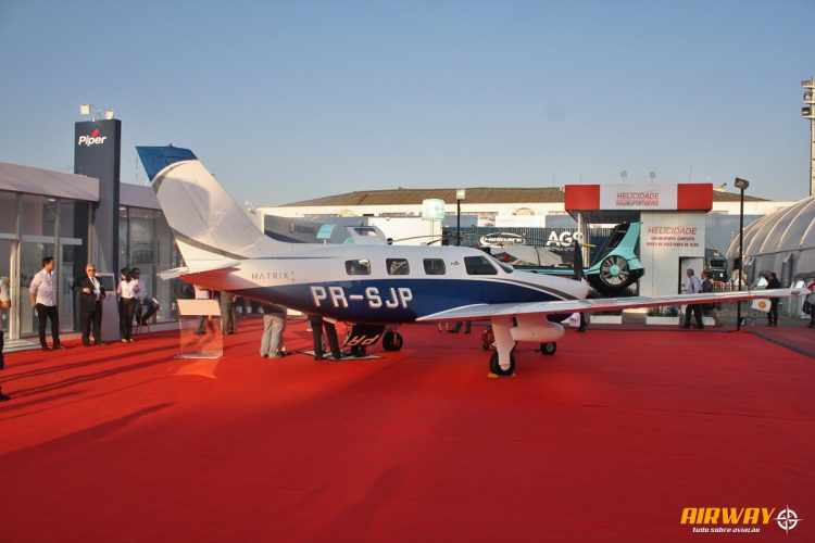 Um Piper Matrix, um dos aviões monomotores mais vendidos do mundo (Foto - Airway)