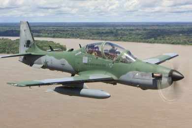 O Super Tucano é o principal avião da FAB para o combate ao narcotráfico (FAB)