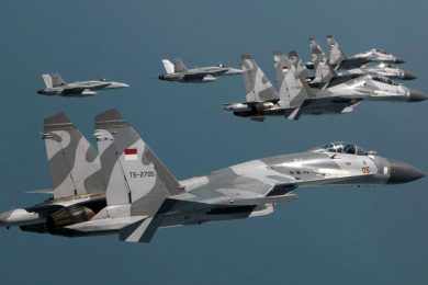 A Indonésia é outro país equipado com os avançados Su-30 (Divulgação)
