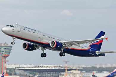 A Aeroflot, empresa estatal russa, tem a maior frota de SSJ 100 (Aeroflot)