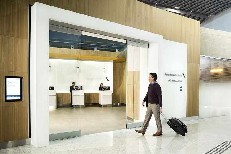 A nova sala VIP da American Airlines em GRU é a primeira fora dos EUA (American Airlines)