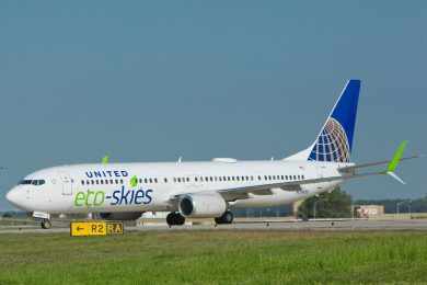 Os 737 da United utilizam 30% de biocombustível na rota Los Angeles - São Francisco (United)