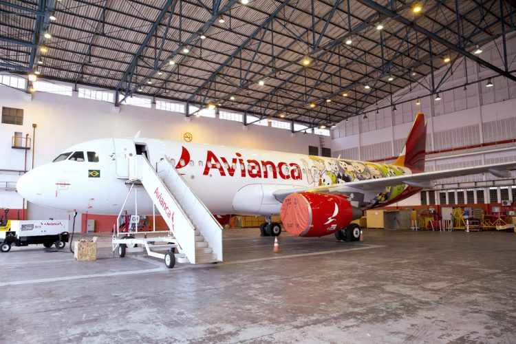 Airbus A320 da Turma da Mônica (Avianca)