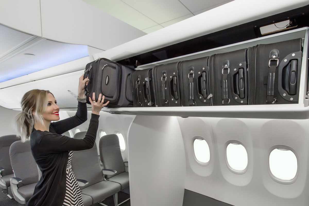 O novo compartimento da Boeing pode ser instalado em quase todas as versões do jato 737 (Alaska Airlines)