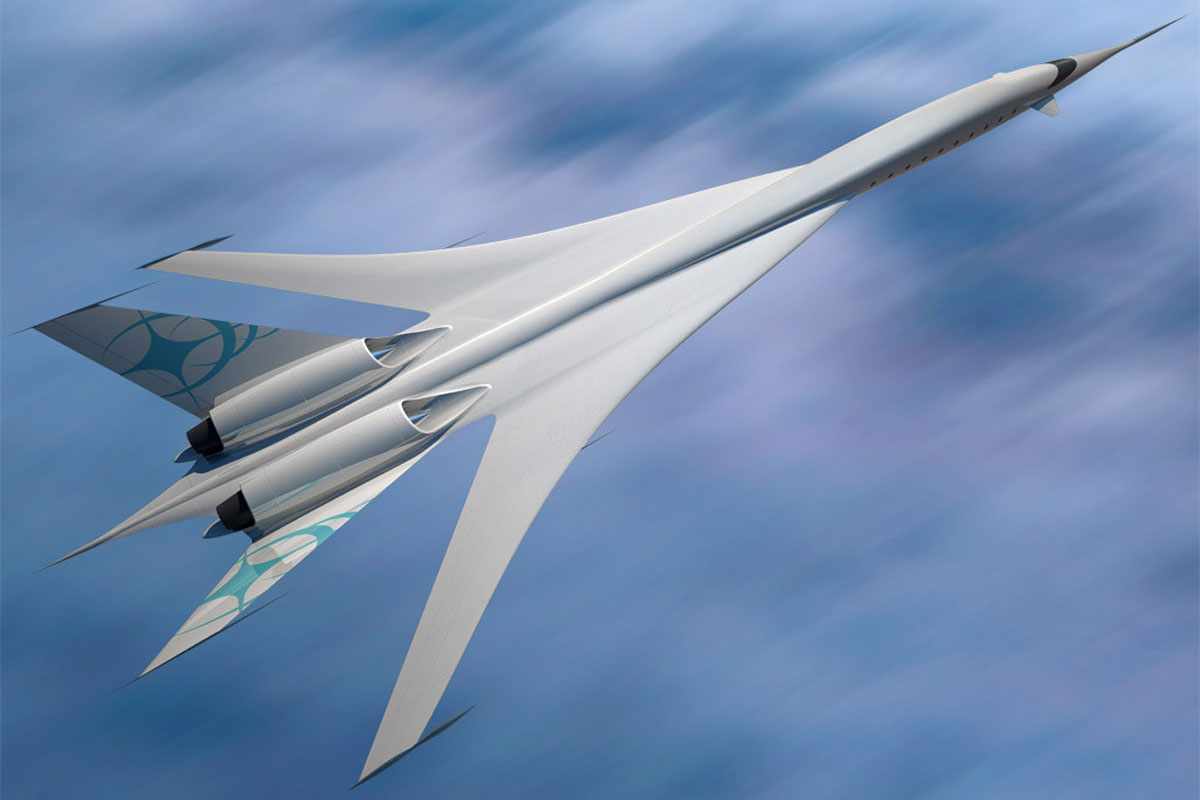 Os próximos aviões comerciais supersônicos terão um design bem diferente das aeronaves atuais (Hypermach Aerospace Industries)