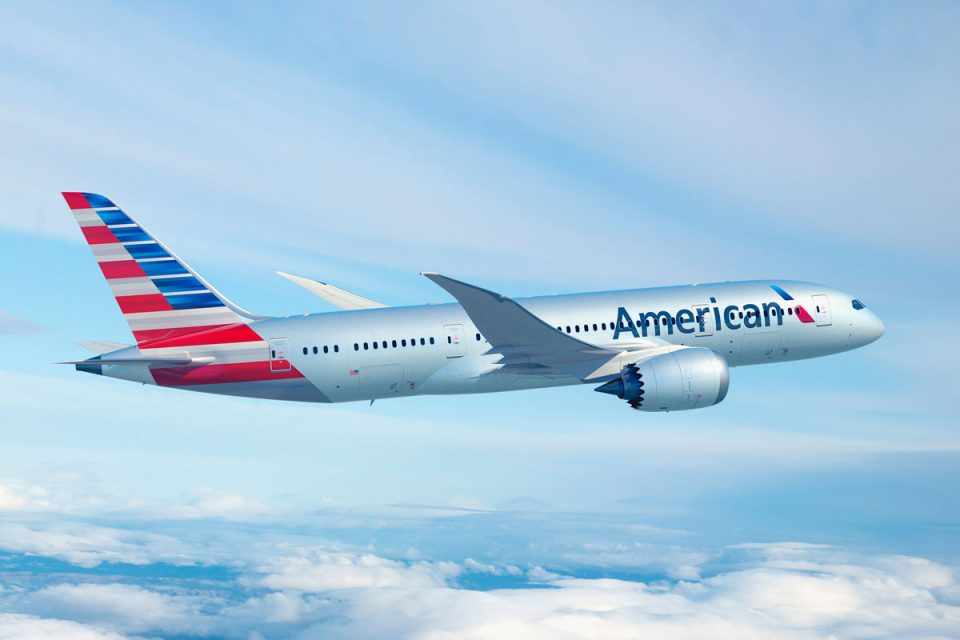 A companhias dos EUA transportaram 25,3% de todos os passageiros do mundo em 2014 (American Airlines)