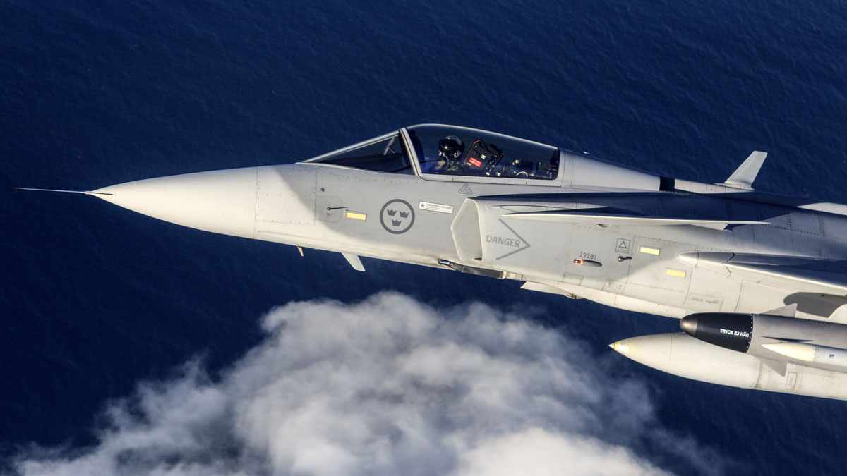 A Croácia vai precisar de novos caças a partir de 2019 e o Gripen está na disputa (SAAB)