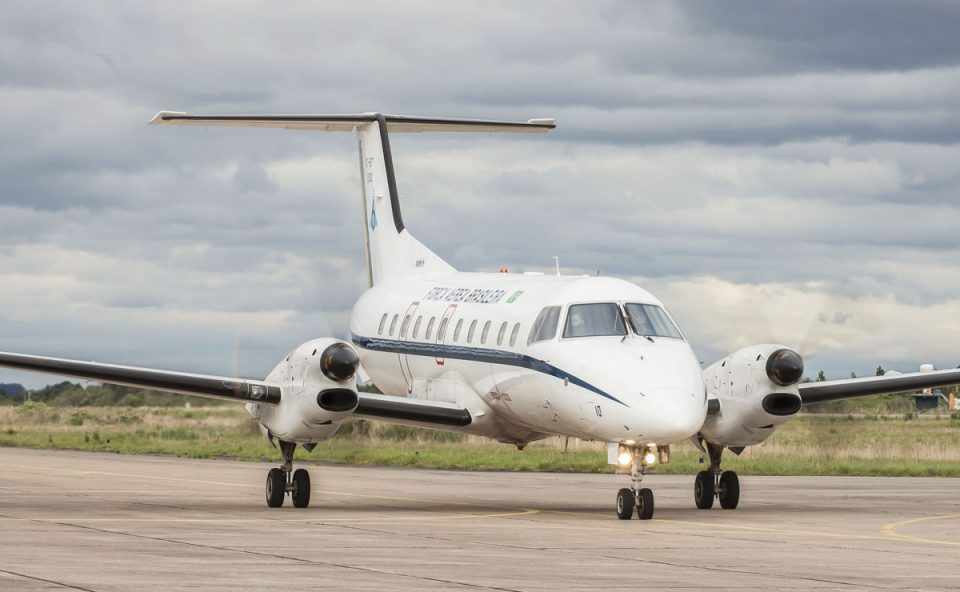 A Embraer fabricou mais de 300 unidades do EMB-120 Brasília (FAB)