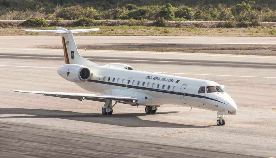 As aeronaves oficiais ficam nas bases da FAB em Brasília e no Rio de Janeiro (FAB)