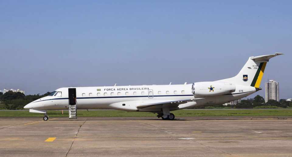 Os jatos VC-99C, para cerca de 40 passageiros, são ideias para o transporte de comitivas oficiais (FAB)
