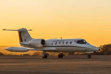 VU-35A é a designação da FAB para o consagrado jato executivo LearJet 35 (FAB)