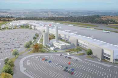 Com o terminal 2 concluído, Confins poderá receber até 22 milhões de passageiros por ano (BH Airport)