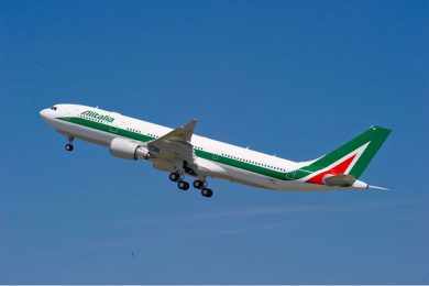 A Alitalia é a principal companhia aérea da Itália (Alitalia)