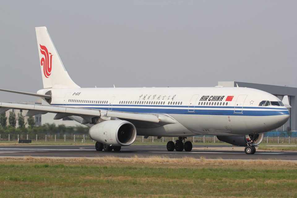 O longo voo da Air China entre São Paulo e Pequim faz escala na Espanha (Air China)