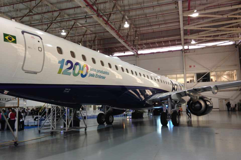 Os jatos da Embraer operam por 70 companhias em 50 países (Thiago Vinholes)