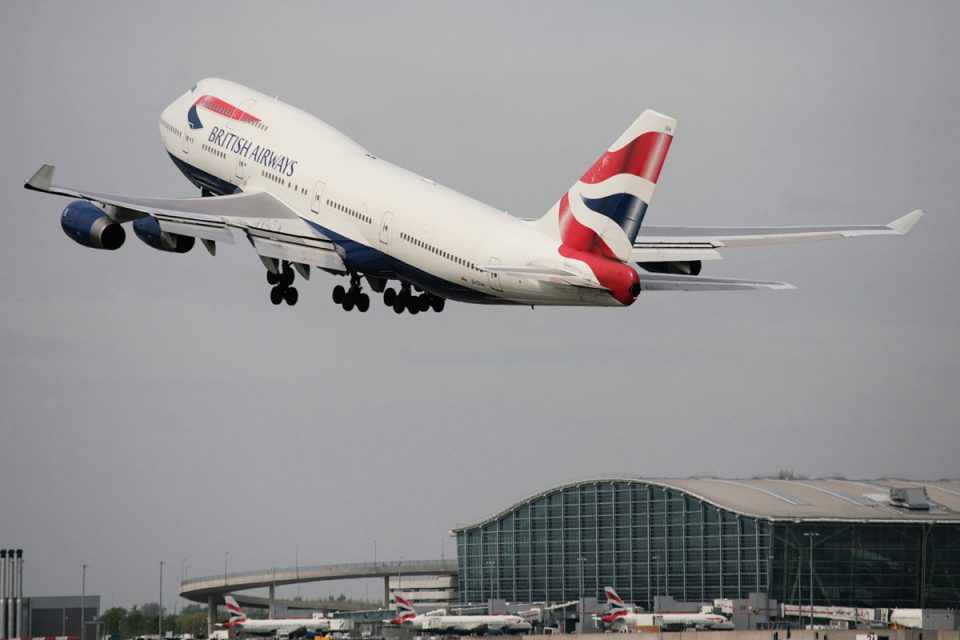 Os Jumbo da empresa britânica voam todos os dias para o Brasil (British Airways)