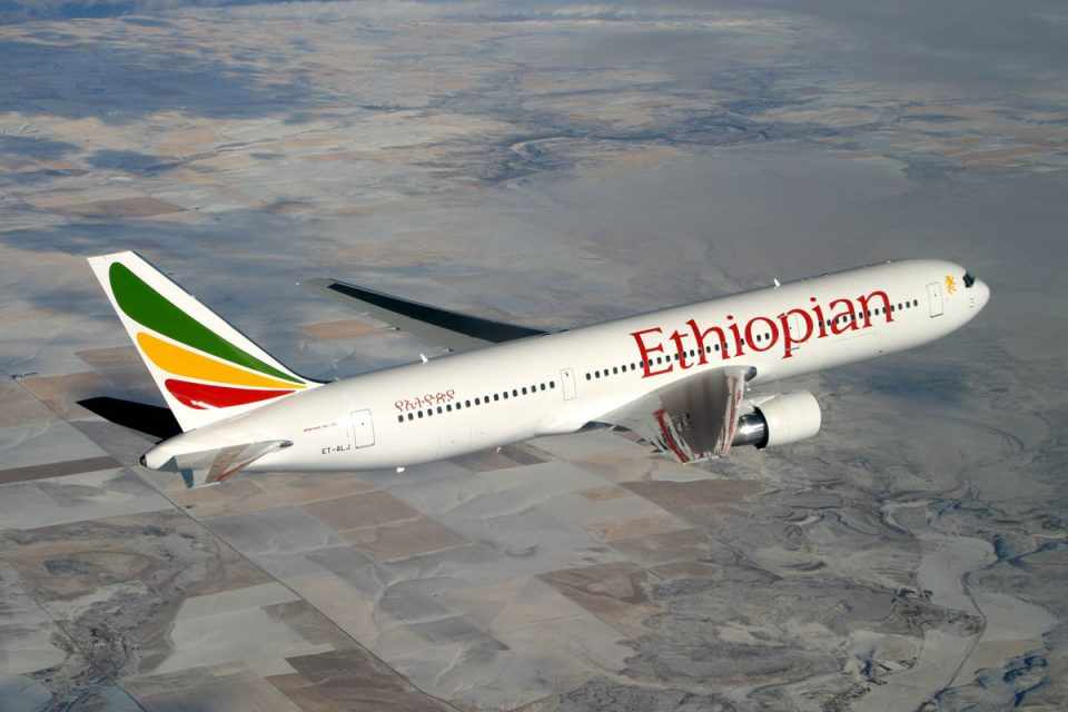 A Ethiopian oferece os voos mais confortáveis para a África (Ethiopian)